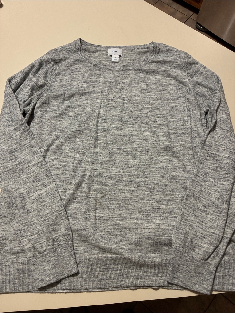 Old Navy Light Heather Gray Women’s Crewneck Sweater